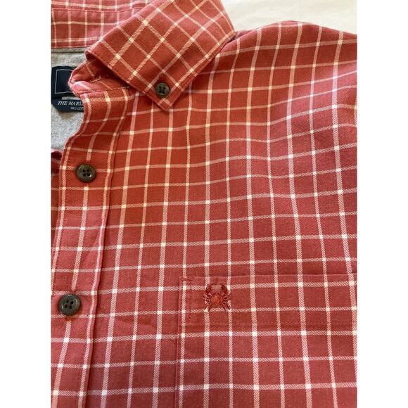 The Coast Menswear, Crab Logo, Long Sleeve "The Marlin" Button down, Large - Picture 7 of 7
